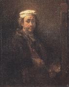 REMBRANDT Harmenszoon van Rijn Self-Portrait (mk33) painting